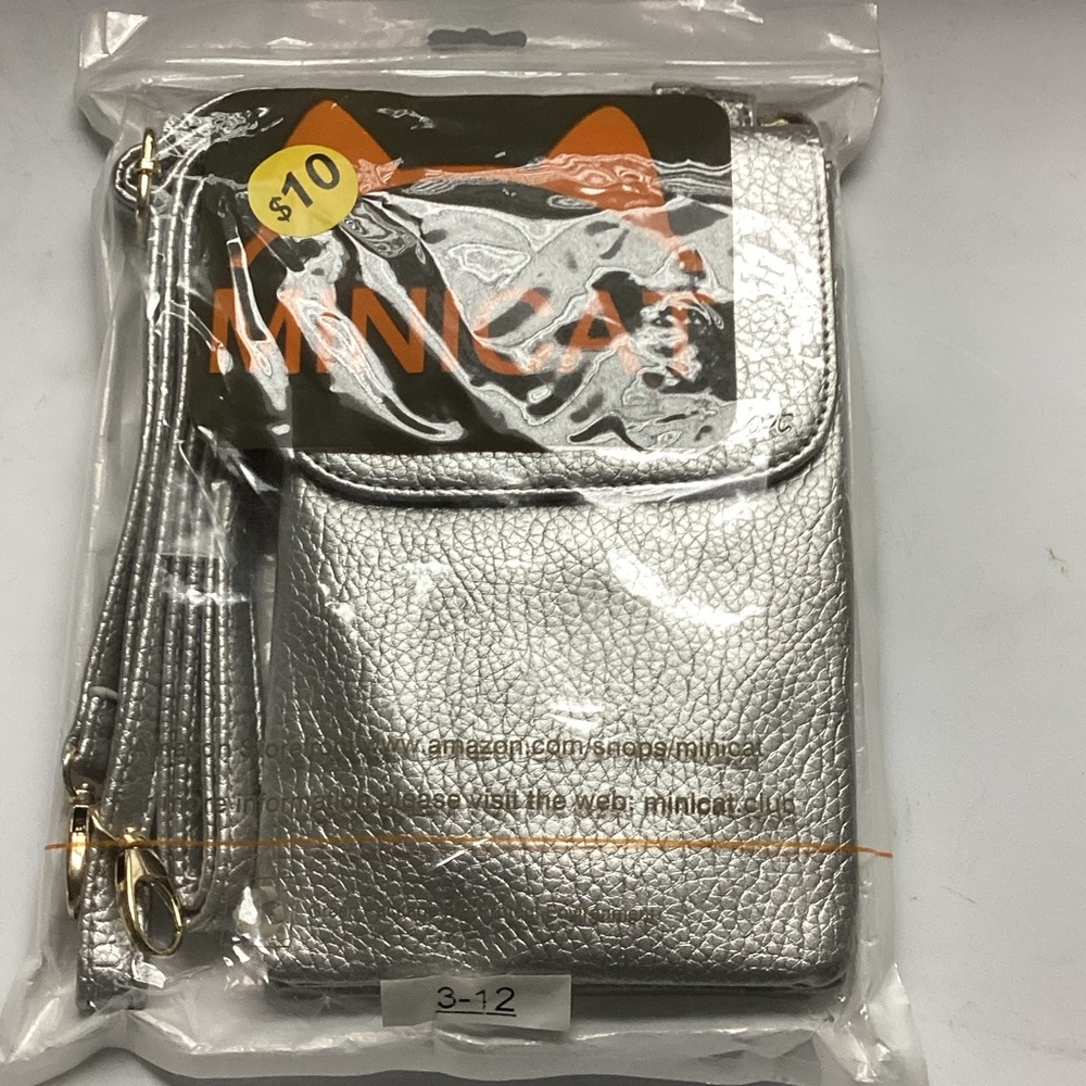 Minicat Silver Phone Holster with Strap - Picture 5 of 5